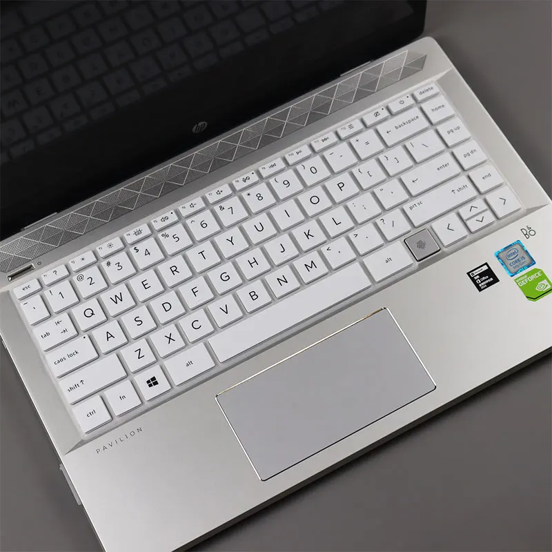 Силиконовая клавиатура кожного покрова для HP спектр x360 14 2-в-1 ноутбук 2021 с