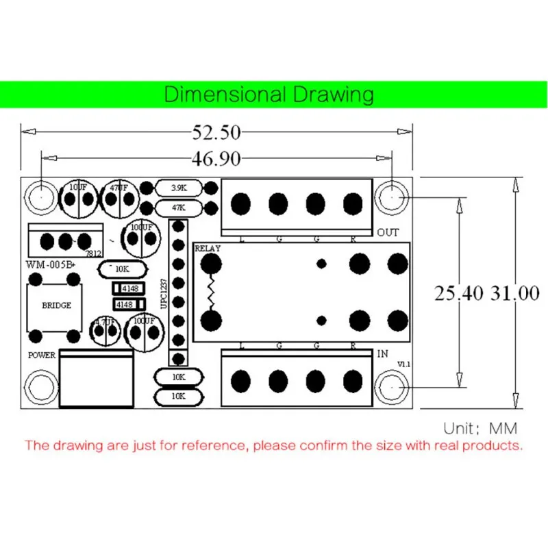 Защитная плата для динамиков UPC1237 защитная любителей DIY стартовый комплект