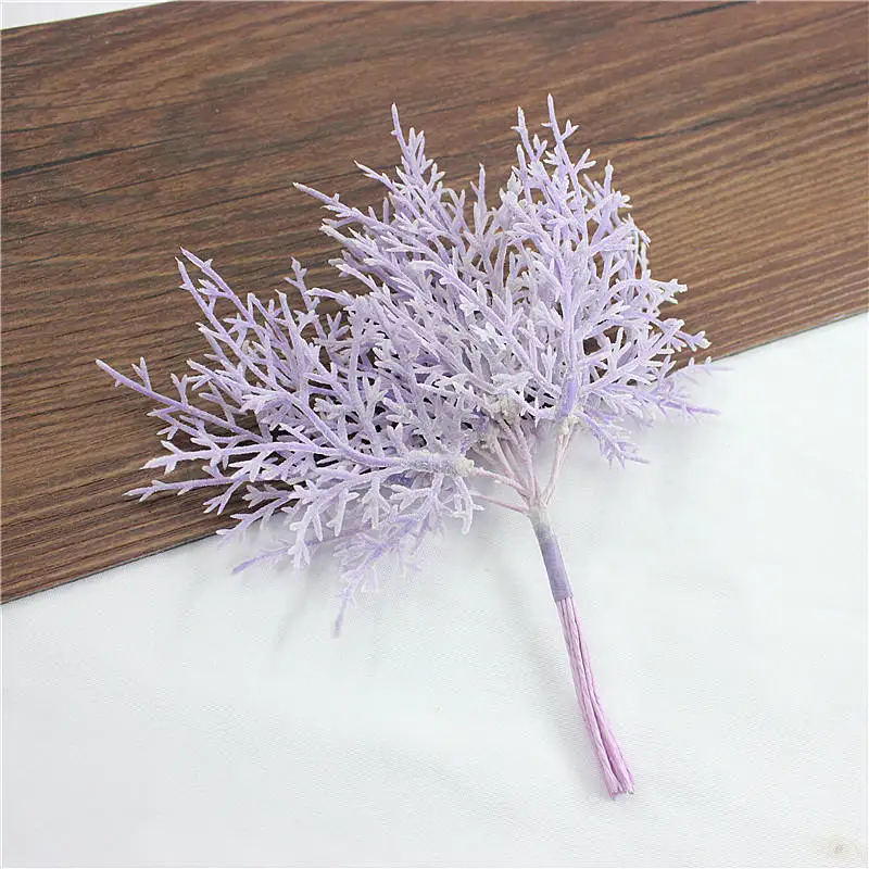 Light purple 10 шт. morison Маленькая вещь моделирование листья ручная работа украшение волос шляпа аксессуары листик цветочный материал hoarfrost зеленые листья - Цвет: Light purple