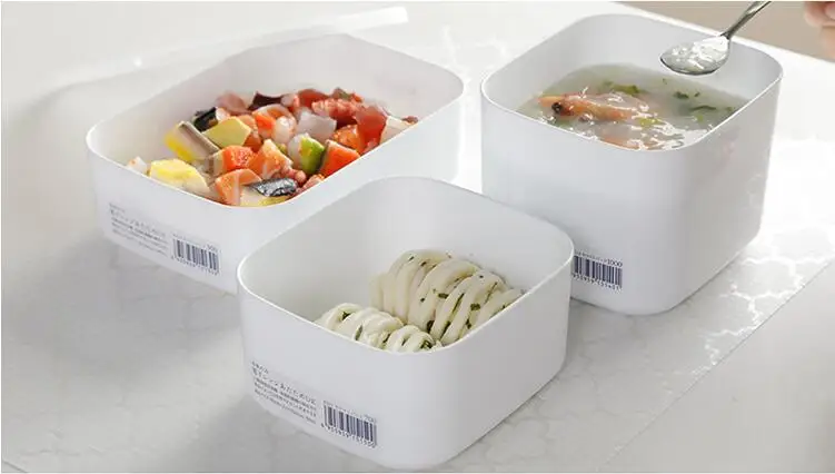 Многофункциональная коробка для хранения продуктов, контейнер для хранения продуктов, Ланч-бокс для хранения холодных и жаростойких, экологически чистых