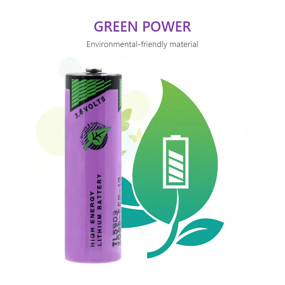 YCDC AA батарея TL-5903 SL-760 ER14500 3,6 V 2400mAh для счетчиков PLC промышленный литий-ионный аккумулятор большой емкости Замена
