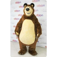 tml cosplay bear mascot costume ursa grizzly cartoon character costume advertising costume party costume animal carnival