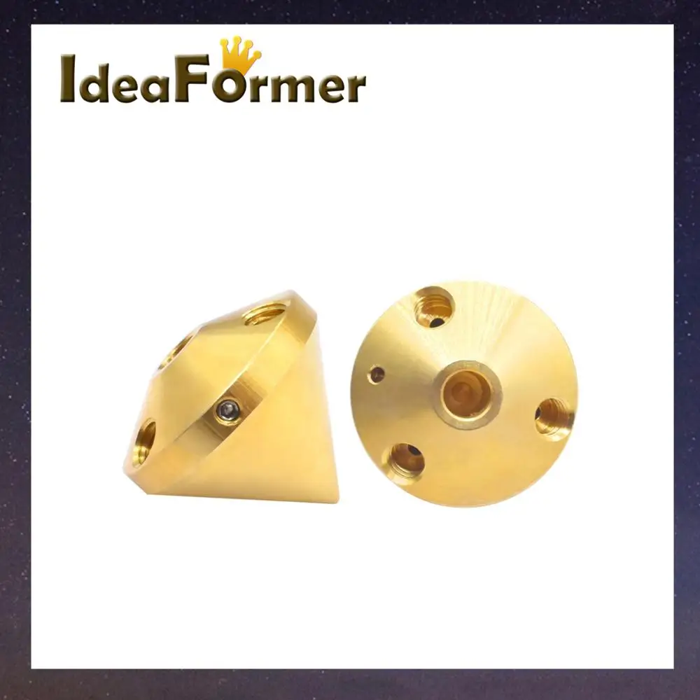 Детали для 3D принтера 3 в 1 Форсунка вывода многоцветный латунный экструдер