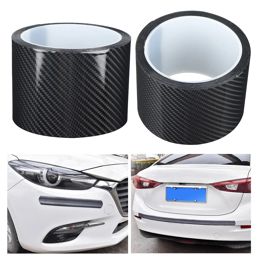 

7cm/10cm High Quality Carbons Fibers Protective Film Car Door Edges Guard Anti-Scratch Sticker Fit For Door Trunk Body Bumper