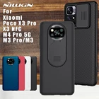 Чехол NILLKIN для Xiaomi Poco X3 Pro X4 NFC M4 Pro M3, задняя крышка, защитный чехол для камеры, защита для камеры Poco X3 NFC GT Pro