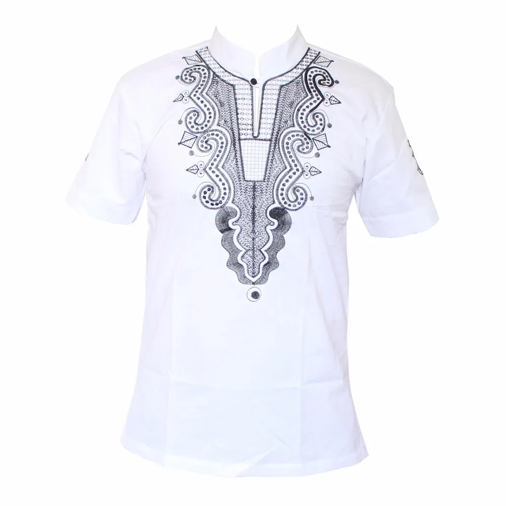 Африканская одежда Dashiki модная Мужская/Женская уникальная вышитая дизайнерская