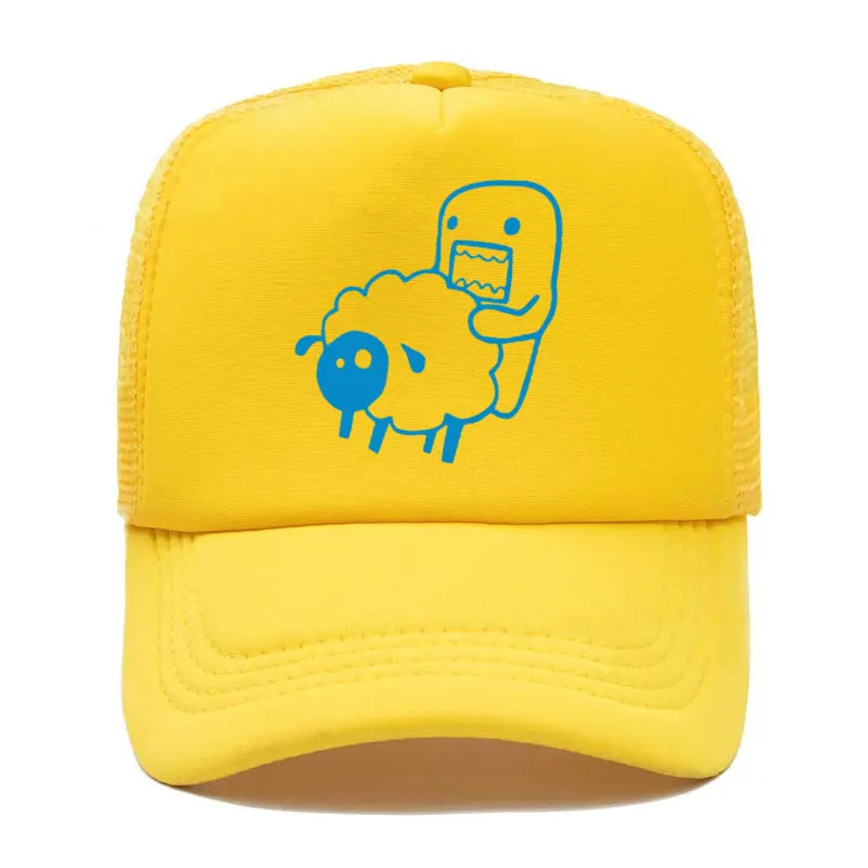 Новинка 2020 бейсболка Domo Kun с принтом "овечки" забавная повседневная мужская