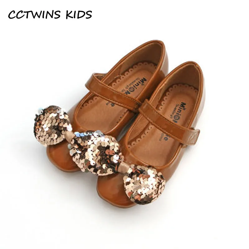

CCTWINS Kids Shoes 2021 Spring Fashion Butterfly Shoes Baby Flats Girls Brand Mary Jane Glitter Black Flats Toddlers GM2749