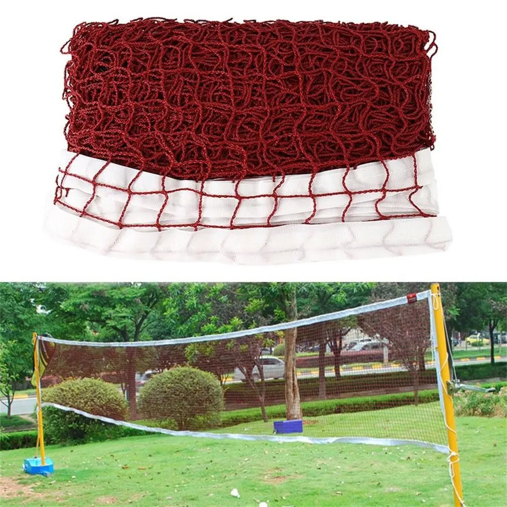 

6.1mX0.75m Professional Sport Training Standard Badminton Net Outdoor Tennis Net Mesh Volleyball Net Exercise Drop Shipping