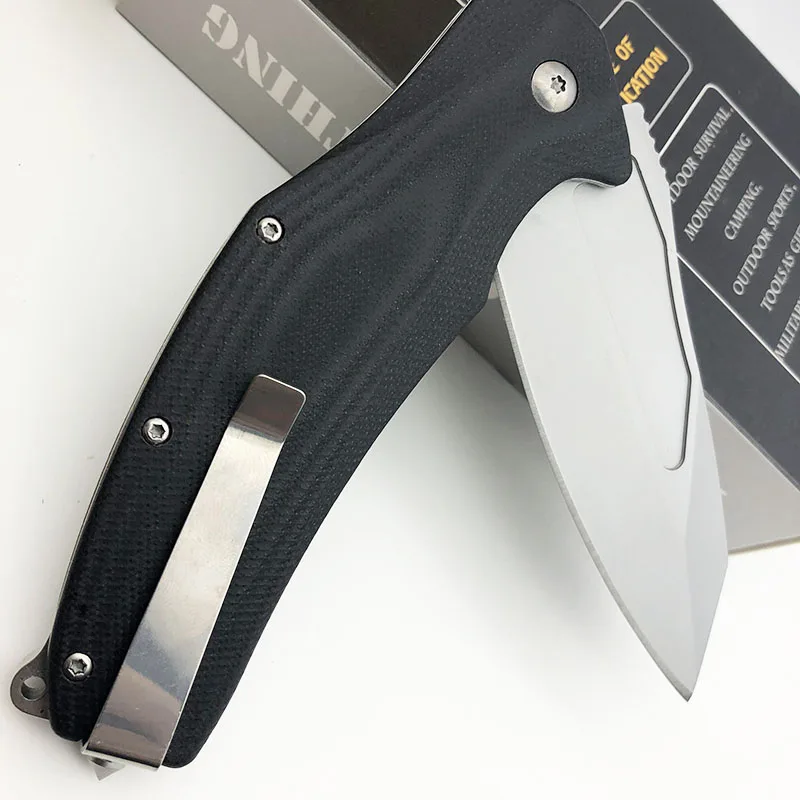 SR SR631A складной карманный нож 4CR13 Сталь G10 ручка для кемпинга охоты выживания