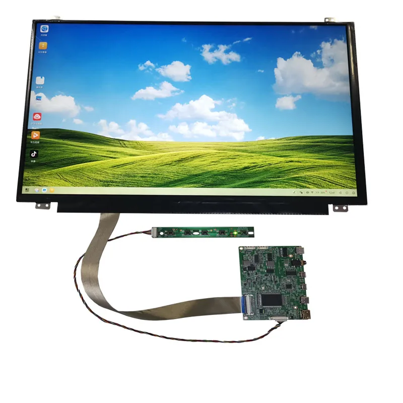 

Touch display module HDlinux window7 Android Raspberry Pi system is suitable for TYPE-C 15.6-inch one-line touch display kit USB
