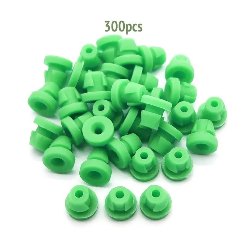 300 шт. силиконовые Нескользящие игла для тату машинок прокладки соски игрушки