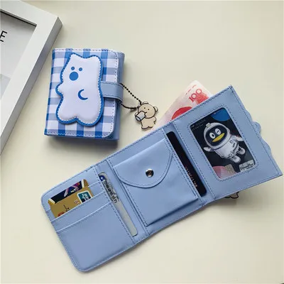 Маленький женский кошелек с милой собакой в Корейском стиле Ins мини для девушек