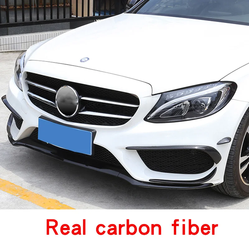 Передний и задний туман для mercedes w205 amg Mercedes c class аксессуары углеродное волокно benz