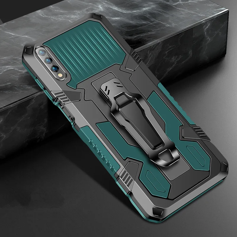 

Rugged Armor Phone Case For Huawei Y5P Honor 9S Y6P 2020 9A Y8S Y8P P30 Lite Y9A Y7A P Smart 2021 Mate 40 Pro Metal Stand Cover