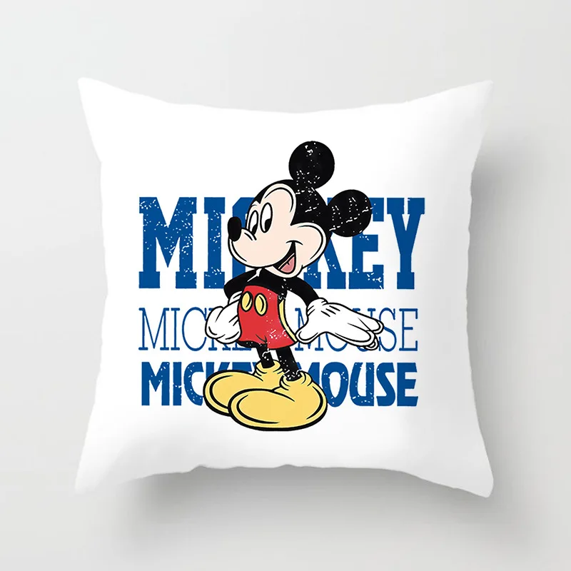 Disney наволочка с мультяшным принтом Подушка обнимающаяся Микки и Минни Маус Мышь