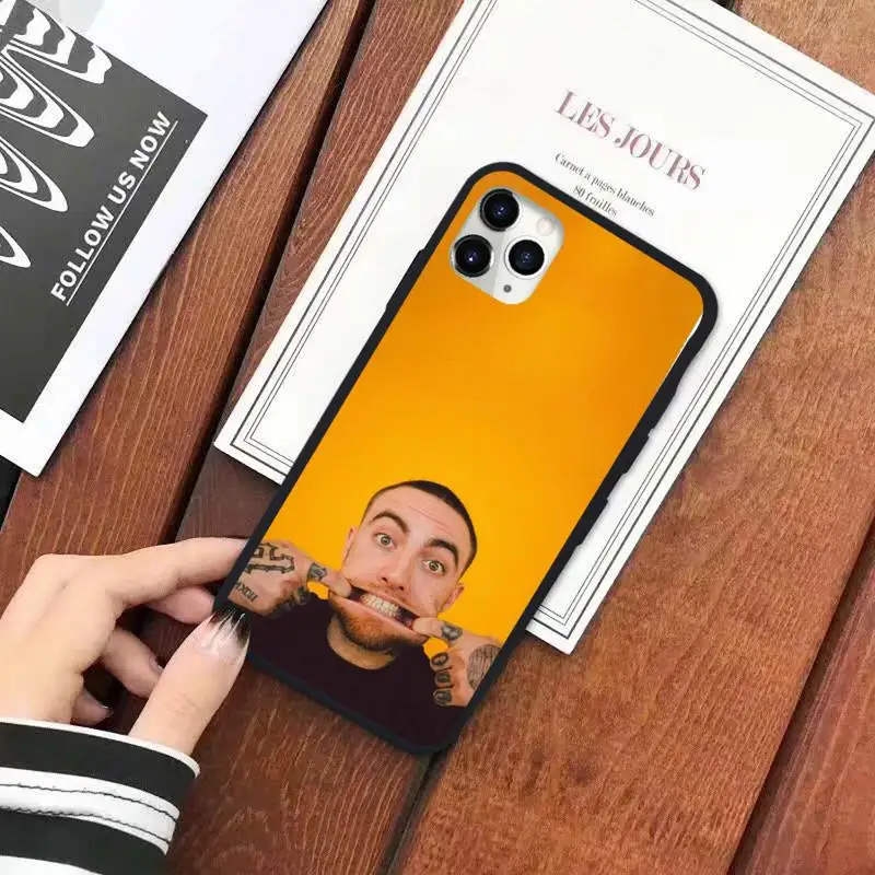 

Rapper singer Macs Miller Phone Case for iPhone 11 12 mini pro XS MAX 8 7 6 6S Plus X 5S SE 2020 XR