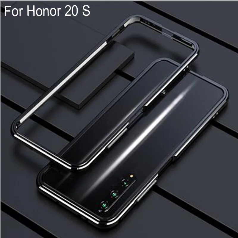 

Honor20S Anti-fall Metal Frame PC hard Back cover For Huawei Honor 20S case Aluminum Alloy coque For Huawei Honor 20 S Metal