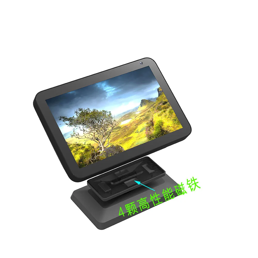 Нескользящий кронштейн с креплением регулируемый вращающийся магнитный