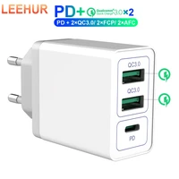 dual qc 3 0pd usb charger 36w fast charging head adapter wall travel quick phone euusuk plug charger for iphone xs samsung