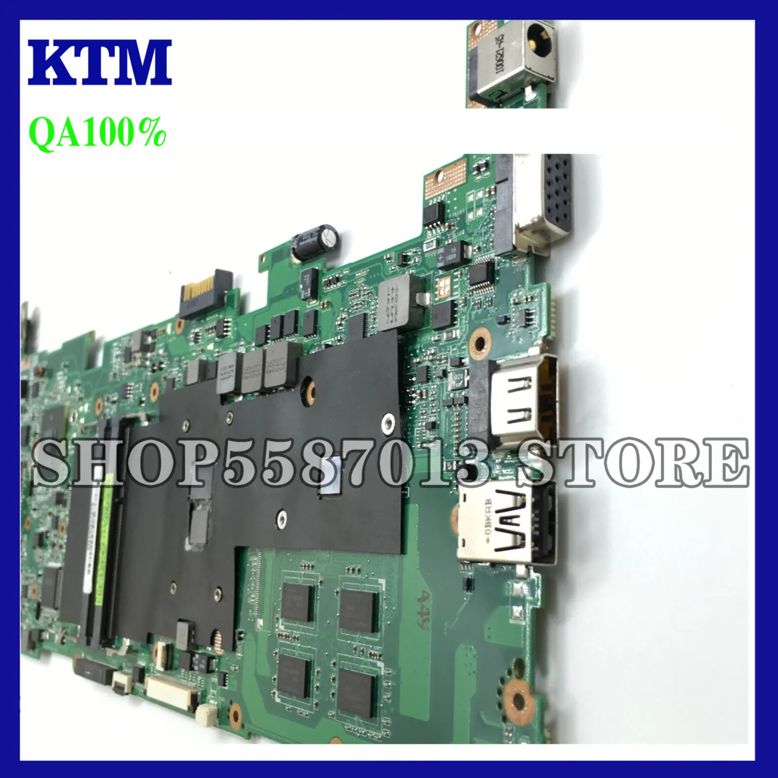 

KEFU U36JC For ASUS U36JC U36J I5-460M I5-480M GT310M Original Laptop Motherboard 1GB DDR3 Memory Test