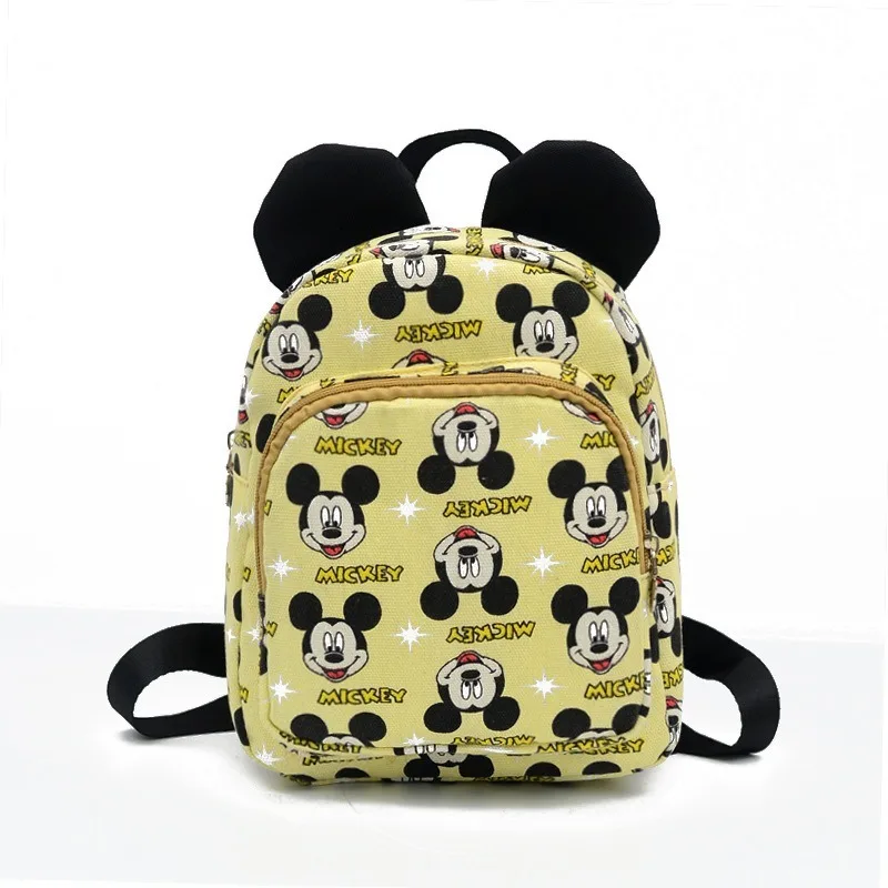 Холщовый Рюкзак с Микки для мальчиков и девочек мини-рюкзак девочек-подростков