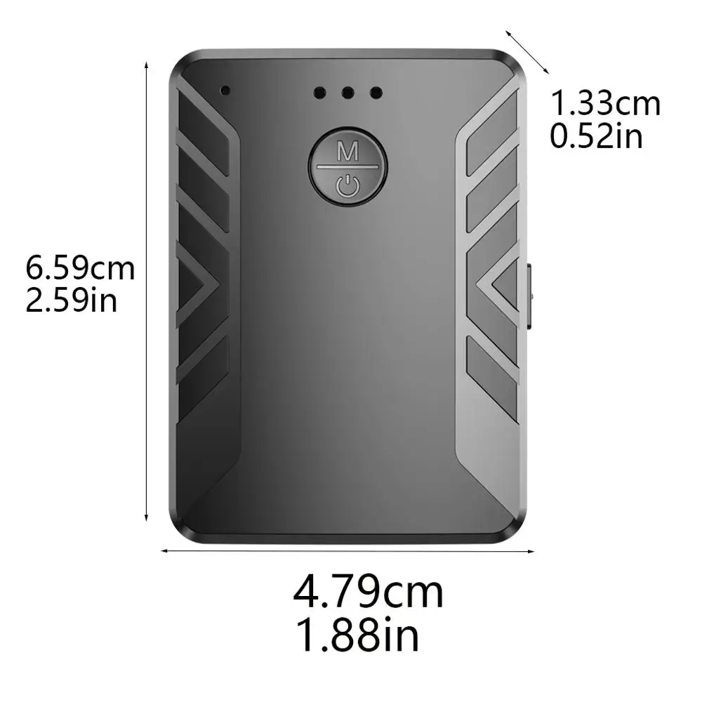 

Rechargeable 4 in 1 Bluetooth 5.0 Adapter Wireless Audio Transmitter Receiver with Built-in Microphone