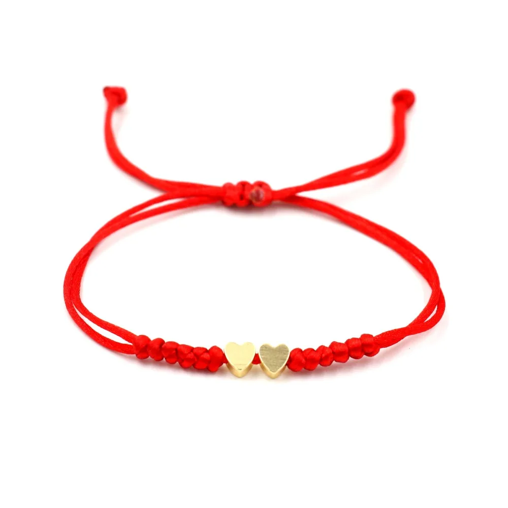 Браслет веревочный для мужчин и женщин Ювелирное Украшение с 2 звездами простых