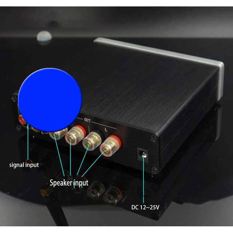 Kaolanhon DC12~ 25 в 100 Вт* 2 DP2 4,0 Bluetooth усилитель TPA3116D2 без потерь плеер цифровой усилитель 4~ 8 ом с NE5532 Preamp