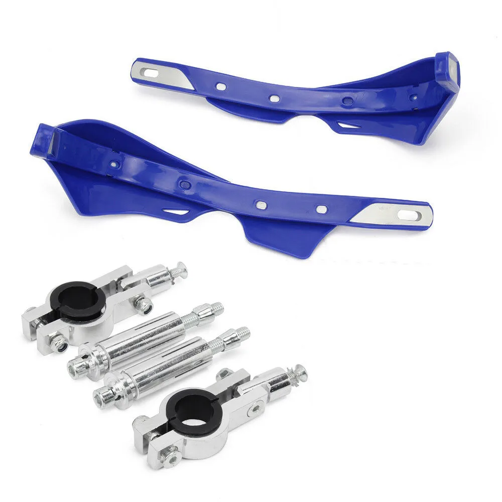 

7/8\" 11/8\" Insert Hand Guard For YZ125 YZ250 YZ250F YZ450F WR450F WR250X Blue