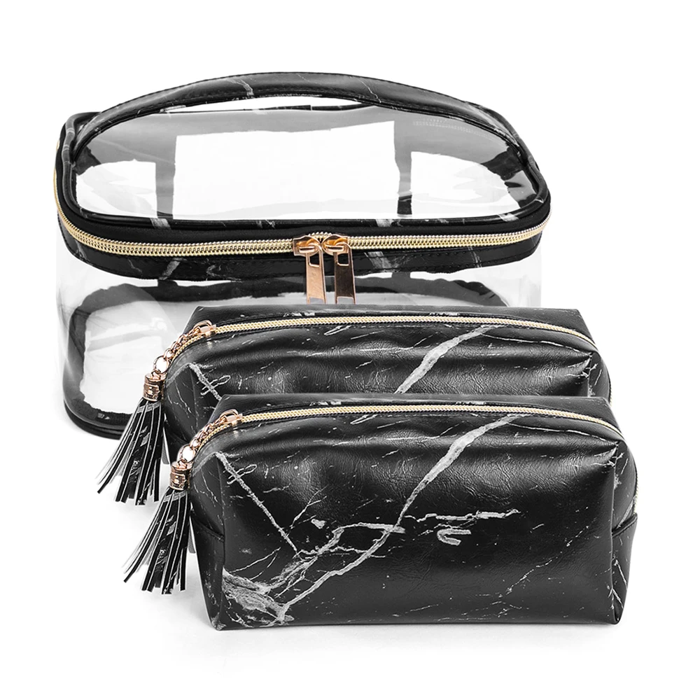 Портативная косметичка для туризма кемпинга прозрачный чехол хранения