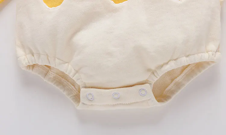 Новый милый комбинезон для новорожденных младенцев с длинным рукавом в виде