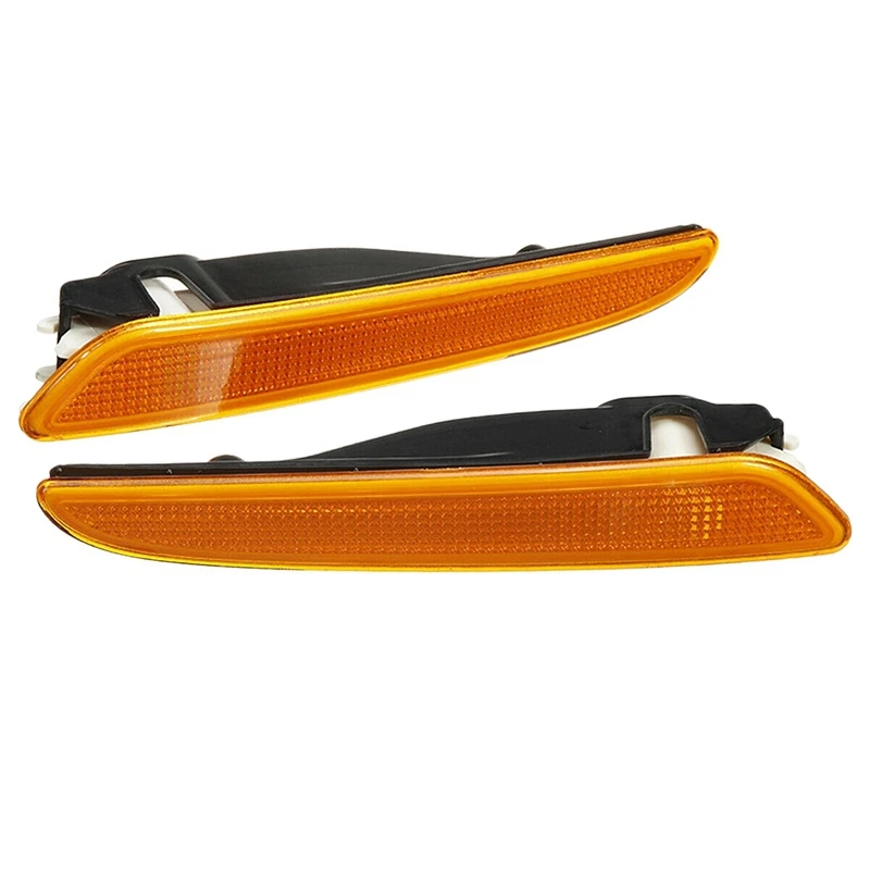 Pair Front Bumper Side Marker Light Turn Signal Lamp For Mercedes Benz W211 E-Class E320 E350 E550 E63 2007-2009 |