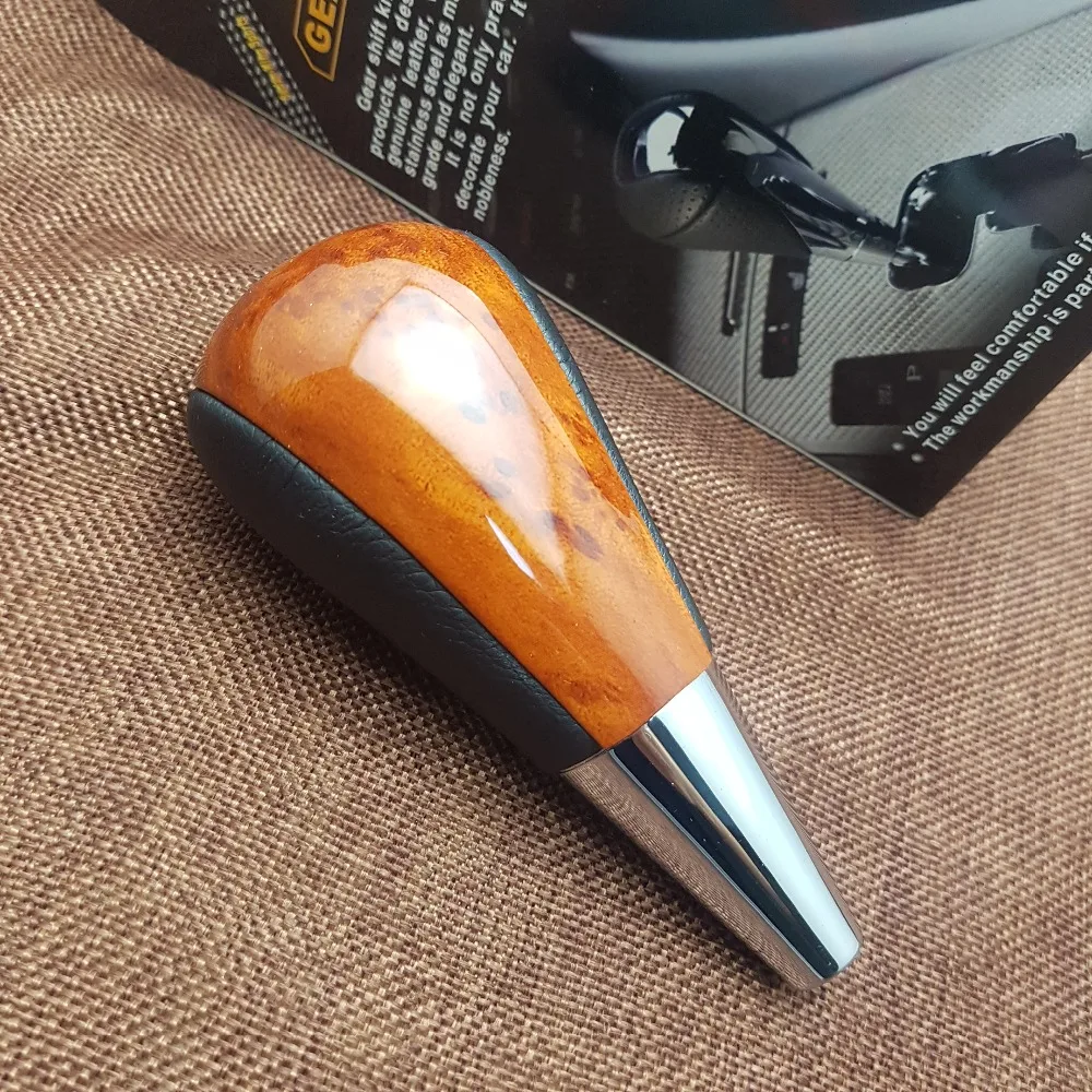 Рукоятка переключения передач в деревянном стиле замена 8 мм для Toyota Prado 2003-2007 |