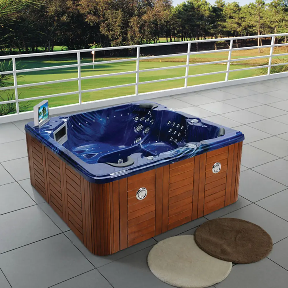 5 человек 2 кресла 3 102 струй гидромассажная Ванна с озоном и обогревателем|Ванны