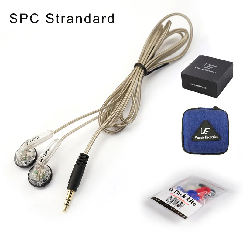 SPC Strandard Venture Electronics наушники VE Monk Plus Hifi - Цвет: SPC Strandard