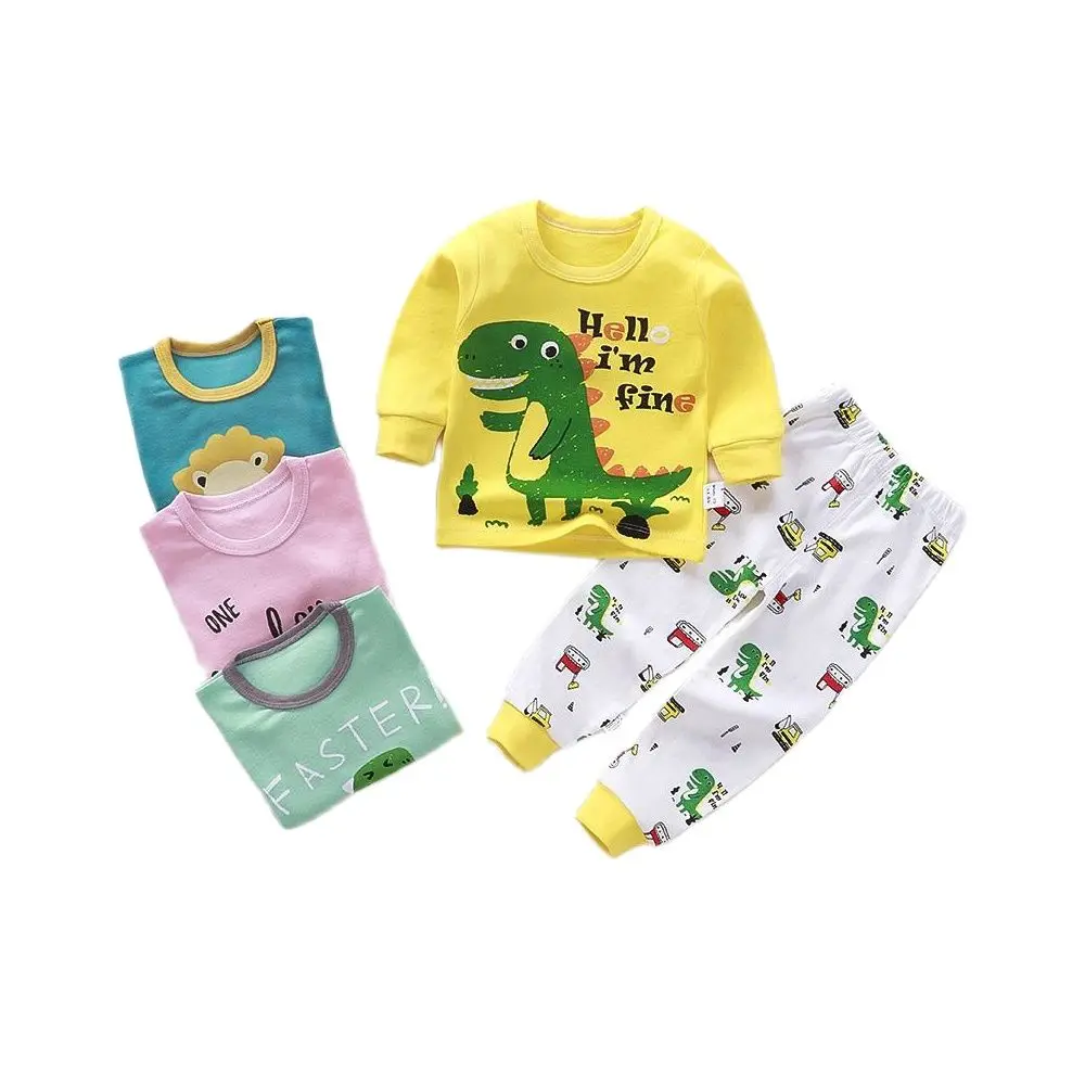 

Children Pajamas Boys Totoro Cotton Clothes Pants Set Cartoon Sleepwear Kids Pajamas For Girls Toddler Baby Outfits Child Pyjama