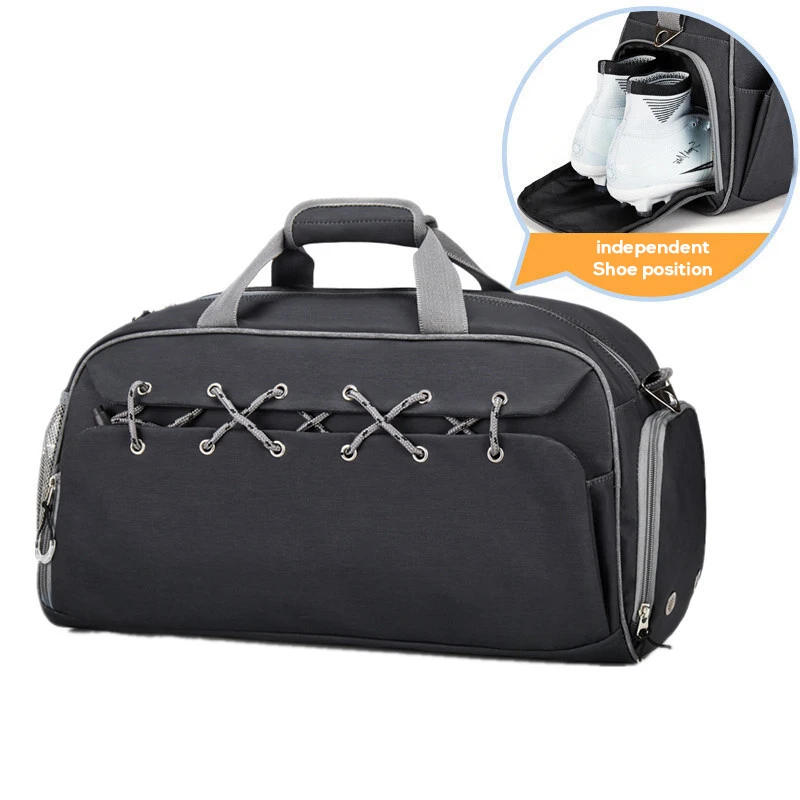 

Athlete Sports Bag Waterproof Sports Gym Bags Fitness Training Yoga Shoulder Bag Multifunction Dry Wet Separation Bags Pouch