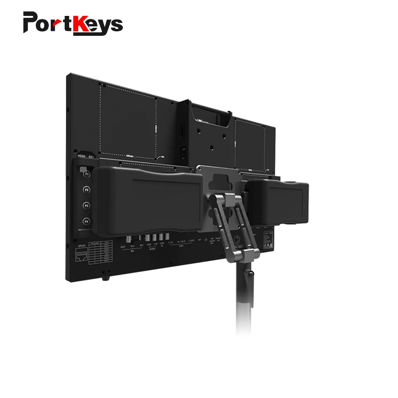 Портативный монитор режиссера PortKeys MT20 19 5 дюйма HDMI совместимый разрешение 3G SDI