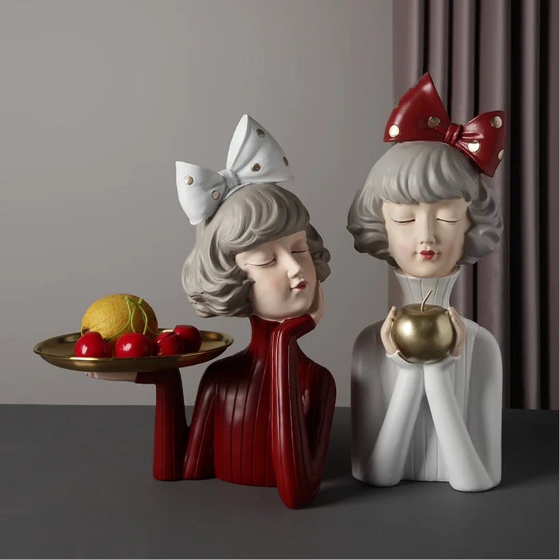 Скандинавские Современные платья для девочек с бантом украшение дома смолы