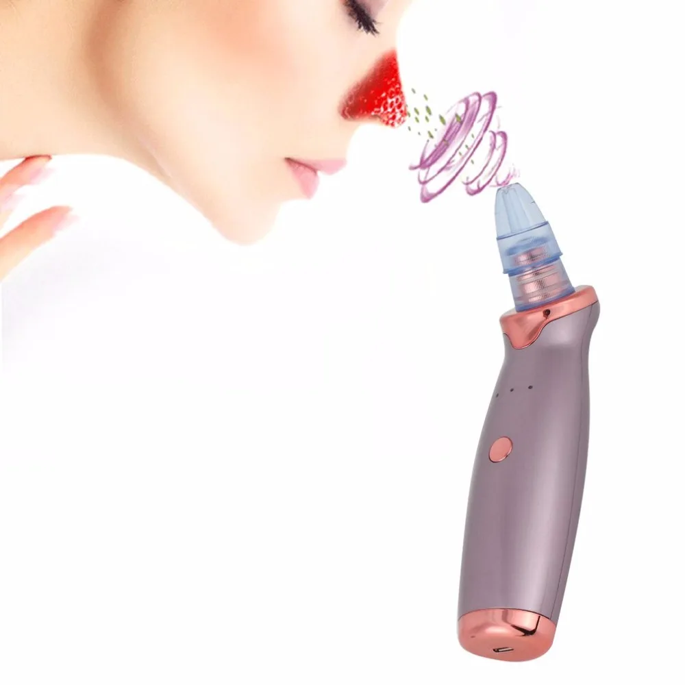 

Electric Facial Vacuum Pore Cleaner Acne Blackhead Removal Extractor Machine Rechargeable USB Spot Cleaner Beauty Skin Care Tool