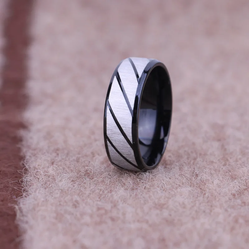 Men's Titanium Steel Ring Mirror Polishing Jewelry Anniversary Engagement Wedding Promise EIG88 | Украшения и аксессуары