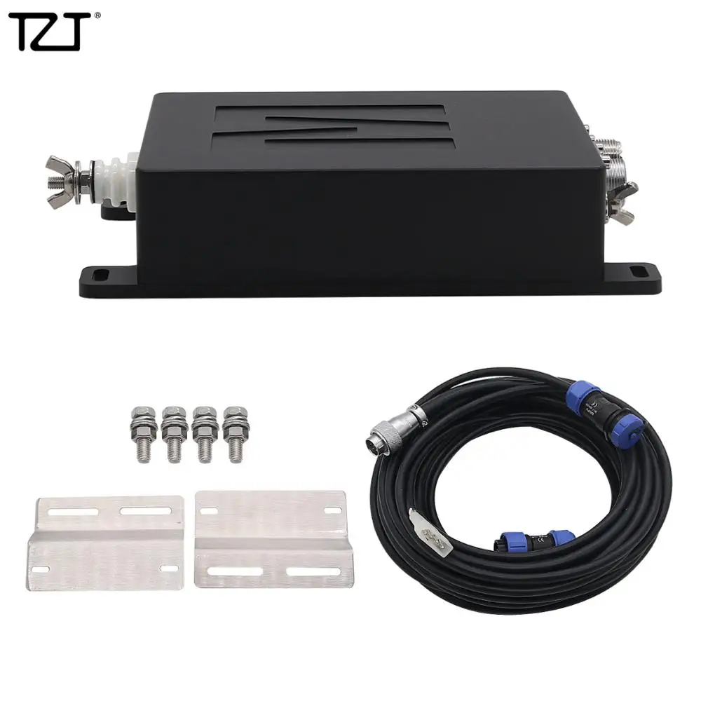 TZT MAT-40 120 Вт автоматический антенный тюнер ВЧ-радио короткая волна для YAESU Kenwood ICOM |
