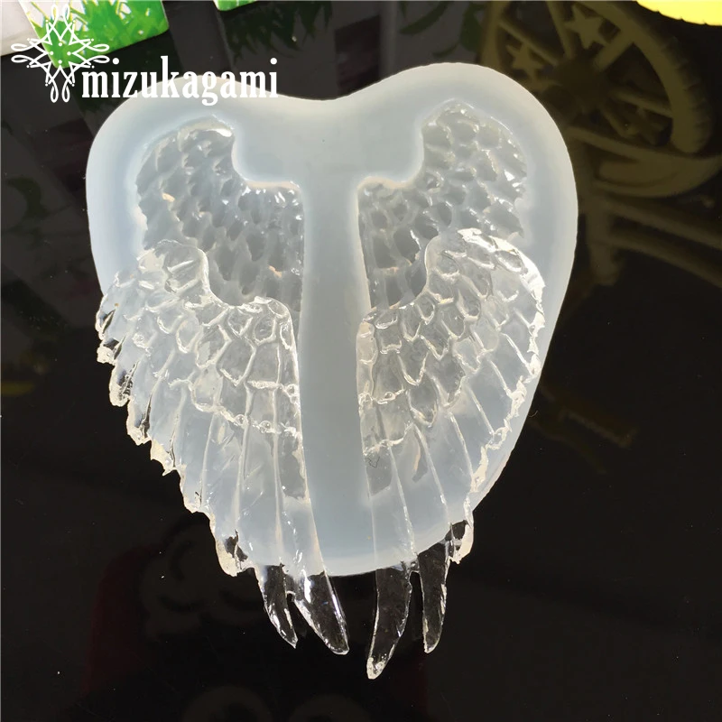 1 шт. силиконовая форма для украшений из уф смолы в форме крыльев Ангела |