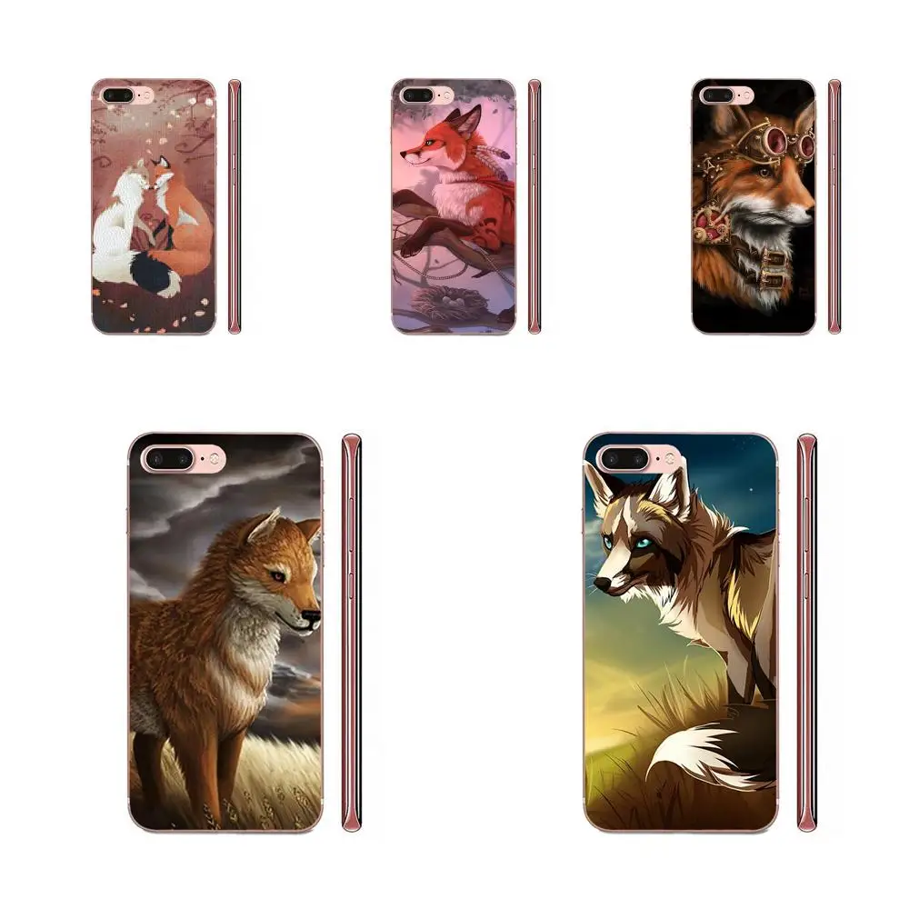Милое симпатичное животное Fox для LG G3 G4 G5 G6 G7 K4 K7 K8 K10 K40 K50 Q6 Q60 V10 V20 V30 V40 Nexus 5 5X 2017