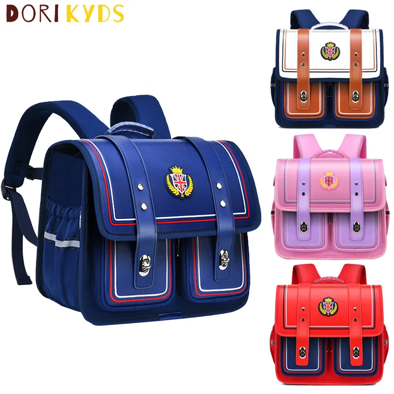 

DORIKYDS New Childrens Backpack Fashion Orthopedic School Bag Waterproof Kids Satchel Knapsack Mochila Escolar