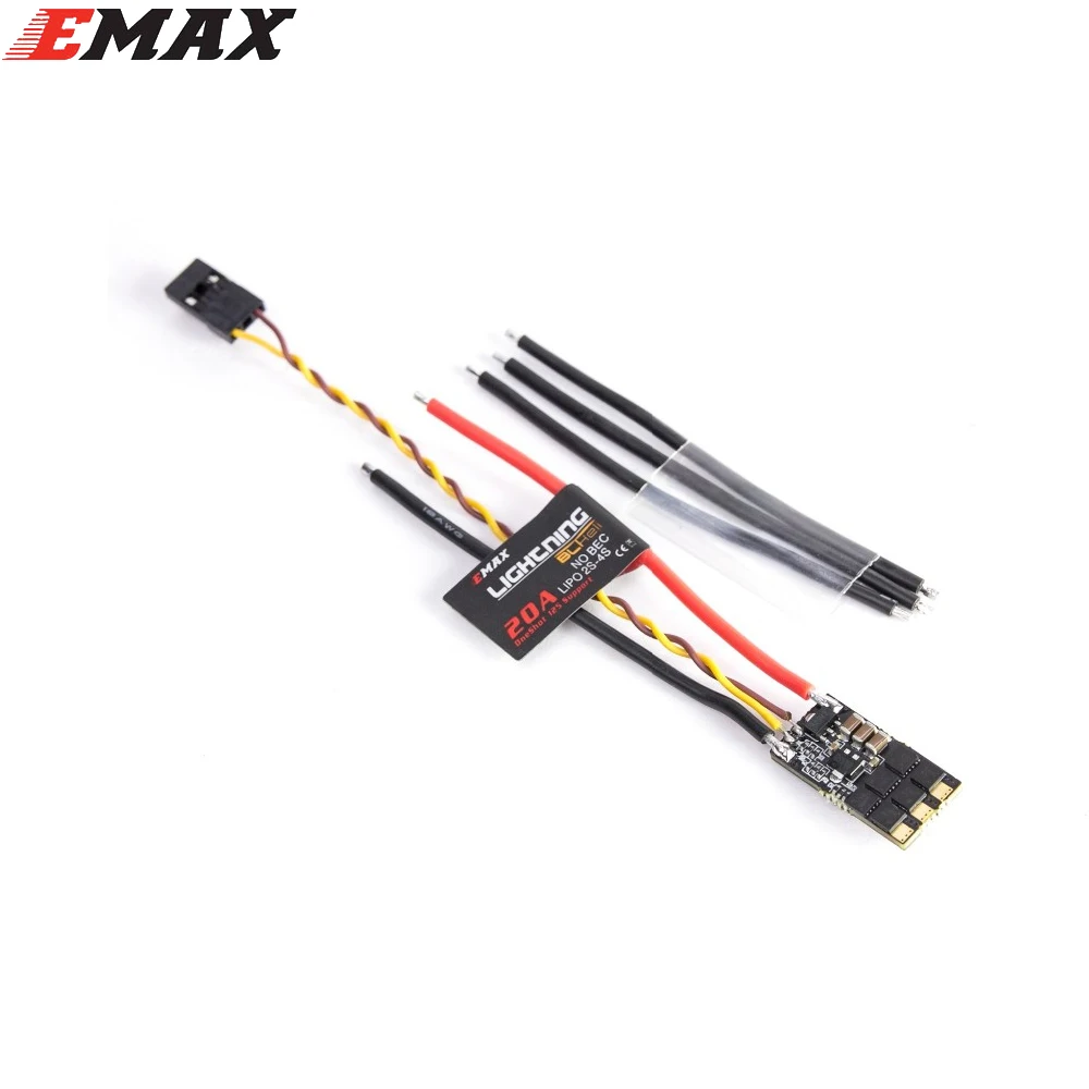 

1pcs EMAX BLHeli lightning 20A 30A RC ESC Micro Mini Electronic Speed Controller for Racing Drone RC Multicopter Rc drones