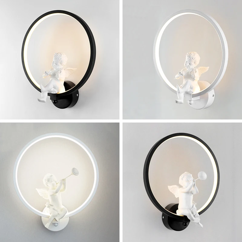 Настенные светодиодные лампы в скандинавском стиле современный креативный