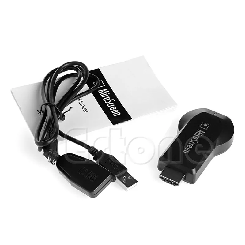 

1080P MiraScreen WiFi Display Receiver AV Dongle DLNA Airplay Miracast
