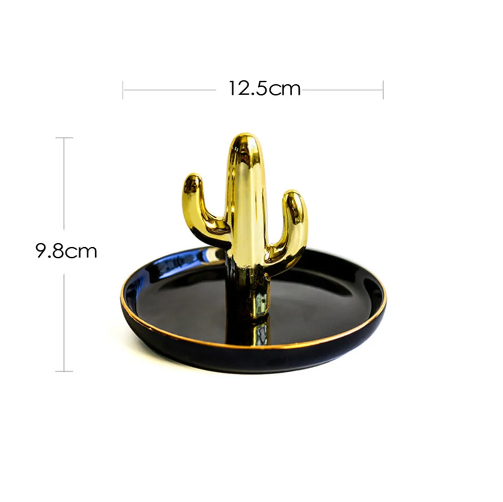 Позолоченная Ювелирная тарелка, украшение для дома, тарелка для хранения ювелирных изделий, тарелка для дома, Семейные Аксессуары для дома, Прямая поставка, новинка